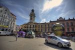 Wyścig rowerowy w centrum Cieszyna